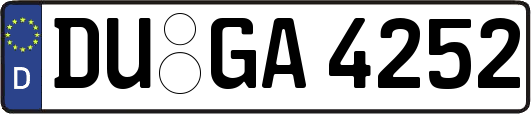 DU-GA4252
