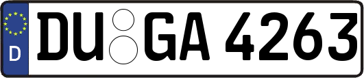 DU-GA4263
