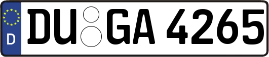 DU-GA4265