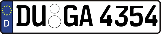 DU-GA4354