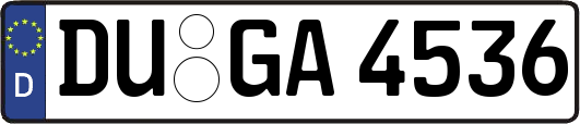 DU-GA4536