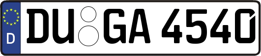 DU-GA4540
