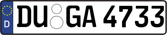 DU-GA4733