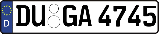 DU-GA4745