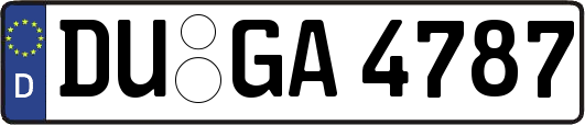 DU-GA4787
