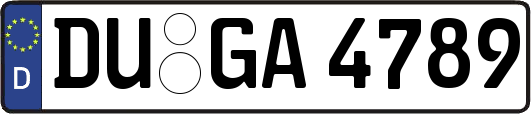 DU-GA4789