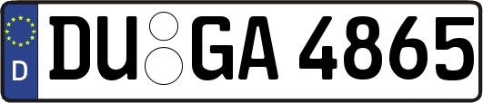 DU-GA4865