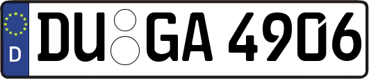 DU-GA4906