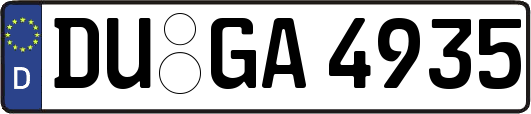 DU-GA4935