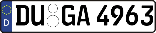 DU-GA4963