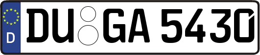 DU-GA5430