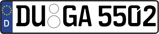 DU-GA5502