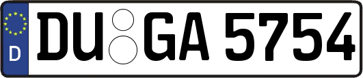 DU-GA5754