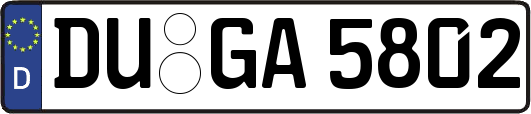 DU-GA5802