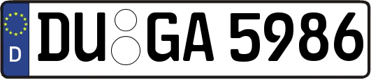 DU-GA5986