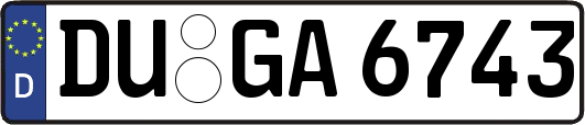 DU-GA6743