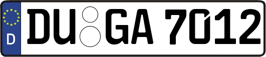 DU-GA7012
