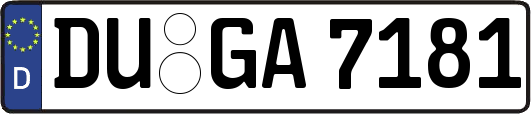 DU-GA7181