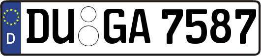 DU-GA7587