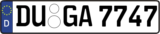 DU-GA7747
