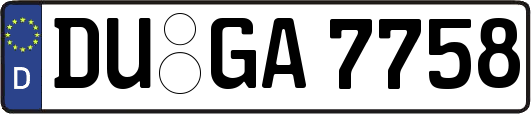 DU-GA7758