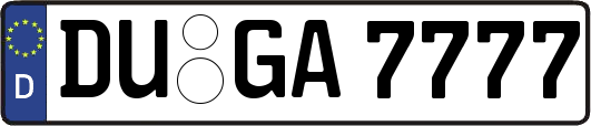 DU-GA7777