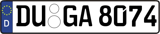 DU-GA8074