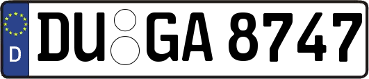DU-GA8747