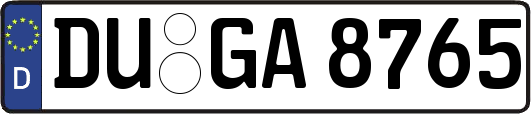 DU-GA8765