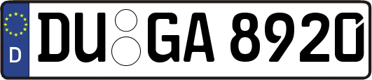 DU-GA8920