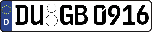 DU-GB0916