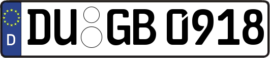 DU-GB0918