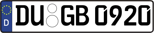 DU-GB0920