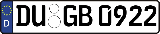 DU-GB0922