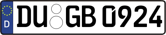 DU-GB0924