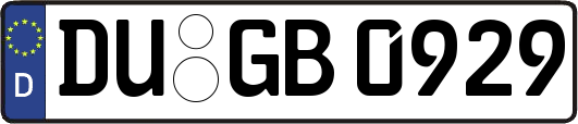 DU-GB0929