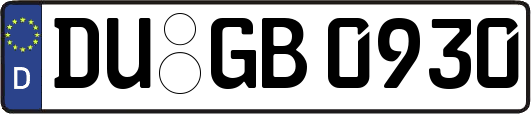 DU-GB0930
