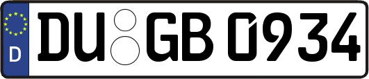 DU-GB0934