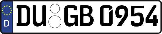 DU-GB0954