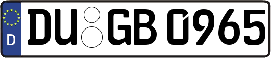 DU-GB0965