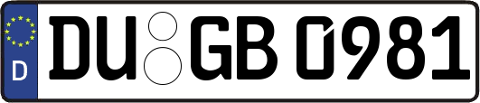 DU-GB0981