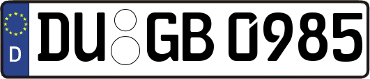 DU-GB0985