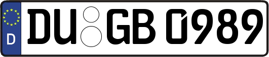 DU-GB0989