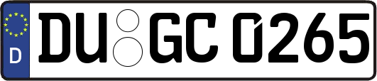 DU-GC0265