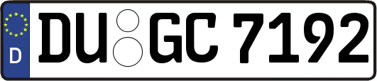 DU-GC7192