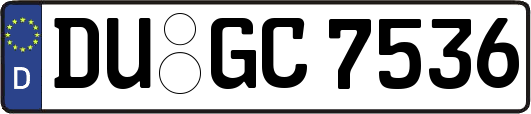 DU-GC7536