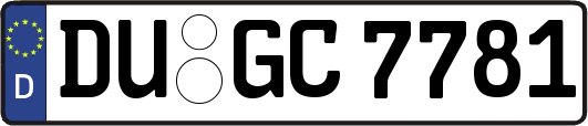 DU-GC7781