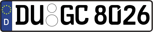 DU-GC8026