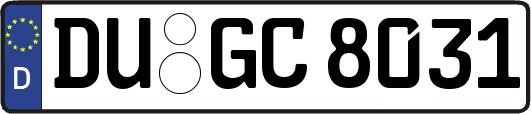 DU-GC8031