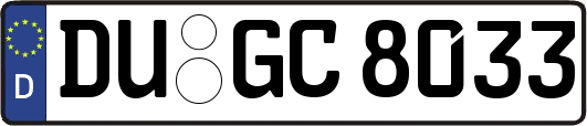 DU-GC8033